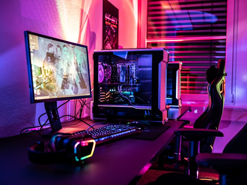 Photo essay from a UK esports LAN night